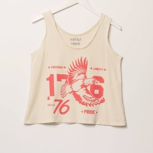 Freedom 1776 Racerback Sleeveless Tee T-shirt Tank Top